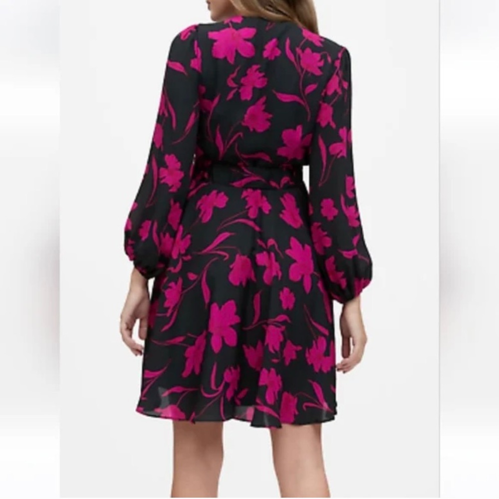 NWT Banana Republic floral puff dress - Picture 2 of 8